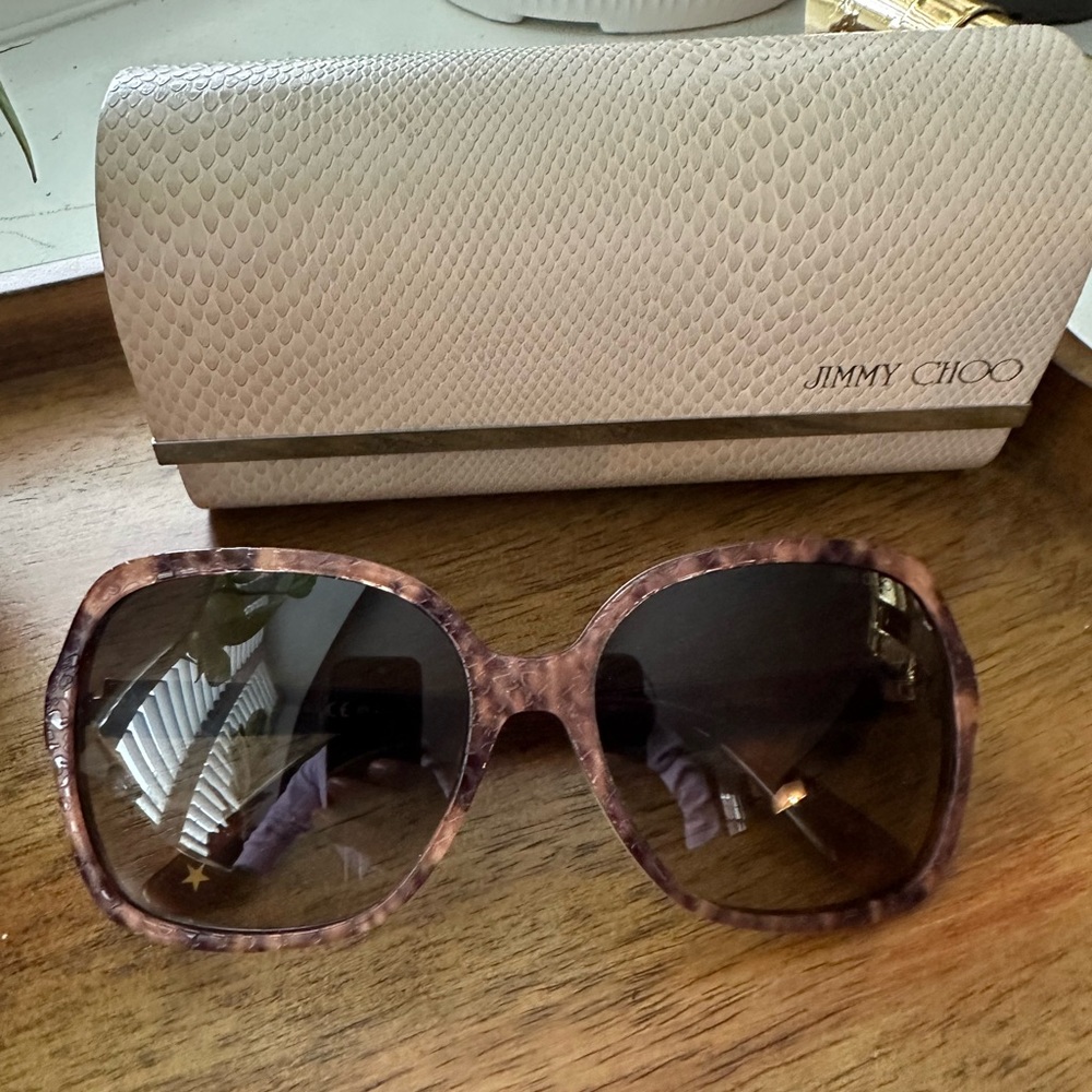 VERY Gently Worn Jimmy Choo Sunglasses